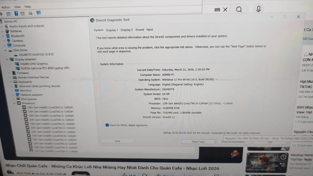 Gigabyte G5 MF i5-12450H 15.6 inch 16GB/512GB. Mua bán Laptop tại Quận Đống Đa Hà Nội được đăng bởi CỬA HÀNG T STORE ĐIỆN THOẠI LAPTOP HÀ NỘI hình 1