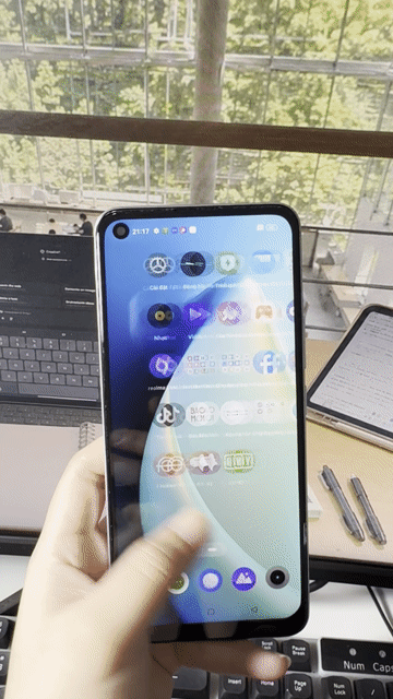 Realme 8 128GB Bạc. Mua bán Điện thoại tại Quận Cầu Giấy Hà Nội được đăng bởi Thương Moon hình 1