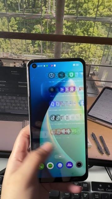 Realme 8 128GB Bạc. Mua bán Điện thoại tại Quận Cầu Giấy Hà Nội được đăng bởi Thương Moon hình 1
