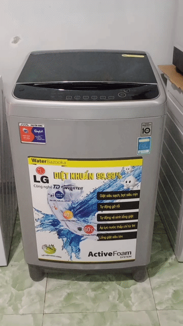 LG ThinQ 10kg INVERTER zin đẹp bao ship lắp đặt . Mua bán Máy giặt tại Quận Bình Thạnh Tp Hồ Chí Minh được đăng bởi điện lạnh LÊ DƯƠNG 87 hình 1