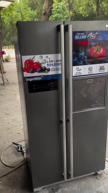 Tủ lạnh Midea Side by side Xám. Mua bán Tủ lạnh tại Thành phố Thủ Dầu Một Bình Dương được đăng bởi Bảo Điện Lạnh hình 1