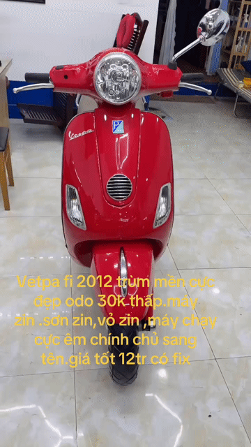 Piaggio Vespa LX 125 2012 Đỏ 30000 km. Mua bán Xe máy tại undefined undefined được đăng bởi XE MÁY BẢO THANH  TPVŨNG TÀU hình 1