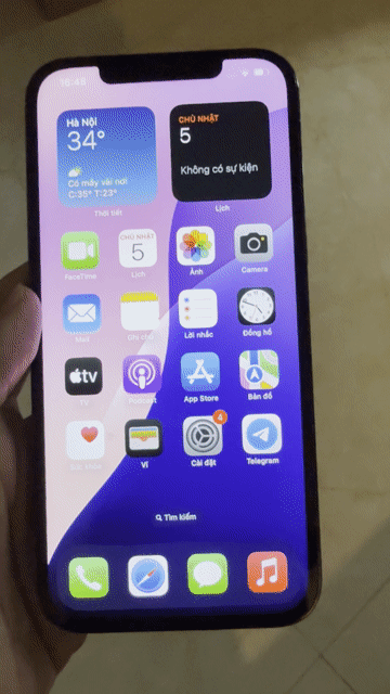 Apple iPhone 12 Pro Max 128GB xanh Lock. Mua bán Điện thoại tại Huyện Thống Nhất Đồng Nai được đăng bởi Hà Nguyễn hình 1