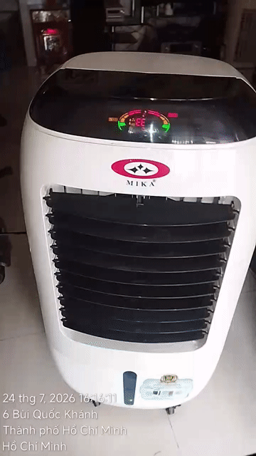 Quạt điều hòa Mika 40 lít Trắng cảm ứng. Mua bán Quạt tại Thành phố Thủ Dầu Một Bình Dương được đăng bởi nguyenvete hình 1