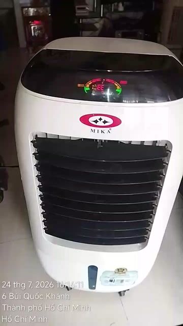 Quạt điều hòa Mika 40 lít Trắng cảm ứng. Mua bán Quạt tại Thành phố Thủ Dầu Một Bình Dương được đăng bởi nguyenvete hình 1