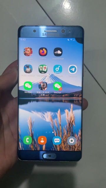 Samsung Galaxy Note FE Xanh. Mua bán Điện thoại tại Huyện Bình Chánh Tp Hồ Chí Minh được đăng bởi Bin hình 1