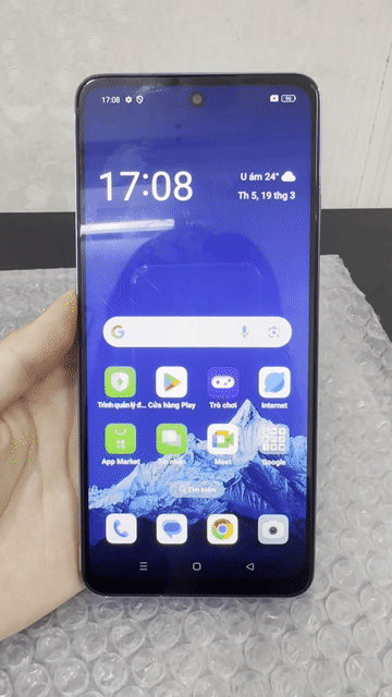 Oppo a3 pro, máy likenew, màu tím sang trọng. Mua bán Điện thoại tại Quận Thanh Xuân Hà Nội được đăng bởi cửa hàng điện thoại giá rẻ hình 1