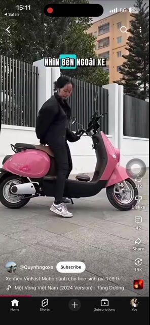 THANH LÝ XE MOTIO HỒNG MỚI 100% TẠI KHO CHƯA LẤY. Mua bán Xe máy tại Thành phố Thủ Đức Tp Hồ Chí Minh được đăng bởi Polly Polly hình 1