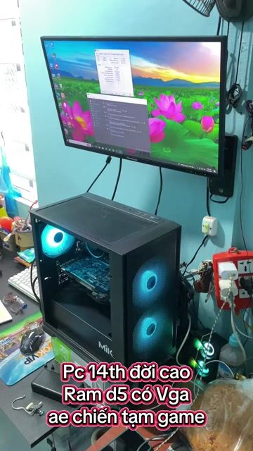 An Giang cn2 e sẳng Pc thế hệ 14th ram d5 có vga. Mua bán Máy tính để bàn tại Huyện Chợ Mới An Giang được đăng bởi Vi Tính Phát Tài hình 1