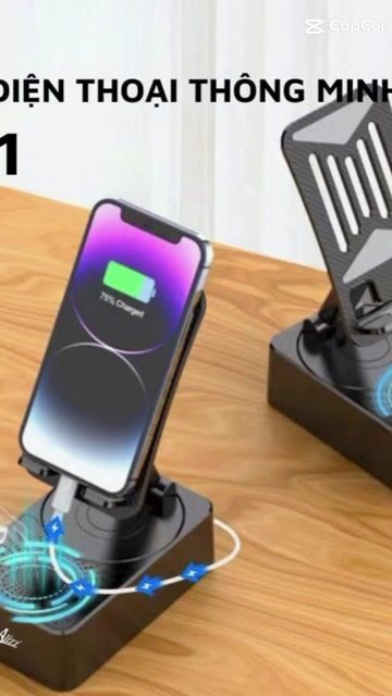 Giá đỡ điện thoại Alizz AL-14424 Đen. Mua bán Phụ kiện (Màn hình, Chuột...) tại Quận 8 Tp Hồ Chí Minh được đăng bởi SHOP HOÀNG DUNG  hình 1