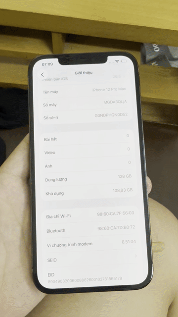 Apple iPhone 12 Pro Max 128GB Đen. Mua bán Điện thoại tại Quận Hà Đông Hà Nội được đăng bởi  Trần Minh hình 1