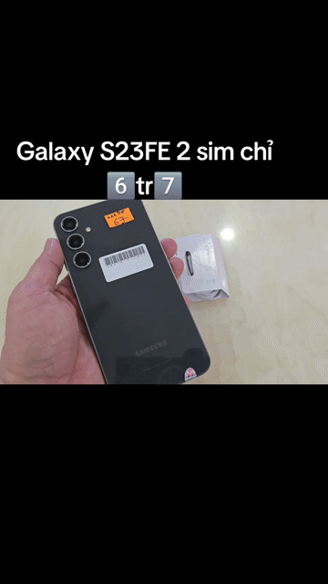 Samsung Galaxy S23 FE 2sim 5G 256GB Đen. Mua bán Điện thoại tại Huyện Châu Thành Tây Ninh được đăng bởi Trần Thiên Minh hình 1