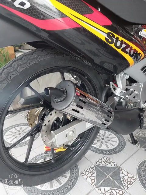 Suzuki Satria Côn tay Cam Đen Vàng. Mua bán Xe máy tại Quận Cái Răng Cần Thơ được đăng bởi Gà Cần thơ hình 1