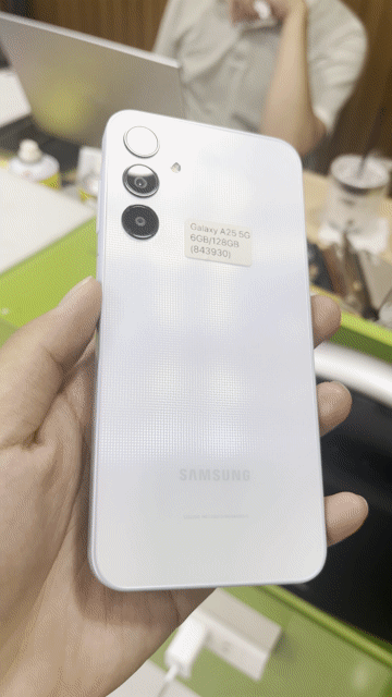 Samsung Galaxy A25 5G 128GB Trắng. Mua bán Điện thoại tại Quận Ngô Quyền Hải Phòng được đăng bởi lê thanh thuỷ hình 1