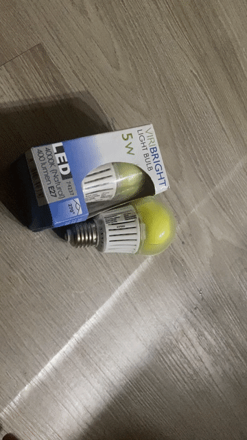 2 Bóng đèn LED ViriBright 5.5W E27 Ánh sáng vàng. Mua bán Đèn tại Huyện Trảng Bom Đồng Nai được đăng bởi Bình Phan hình 1