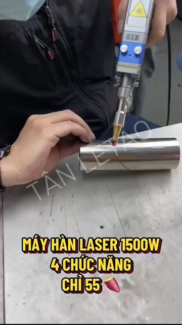 CHỈ 55 TRIỆU - MÁY HÀN LASER 1500W 4 CHỨC NĂNG. Mua bán Đồ chuyên dụng, Giống nuôi trồng tại Huyện Bến Lức Long An được đăng bởi Trần Hoàng Tân hình 1