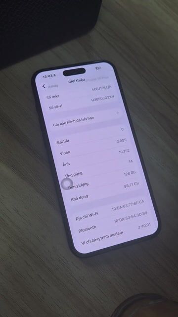 Apple iPhone 16 Plus 128GB Đen 99%. Mua bán Điện thoại tại Quận Hà Đông Hà Nội được đăng bởi phương anh hình 1