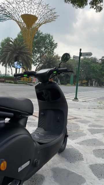 Xe máy điện A11 Vingo Đen. Mua bán Xe máy tại Thành phố Tân An Long An được đăng bởi Linh Thi hình 1