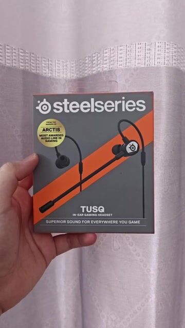 Tai nghe SteelSeries Tusq Đen. Mua bán Tivi, Âm thanh tại Thành phố Thủ Dầu Một Bình Dương được đăng bởi Tên chưa cung cấp hình 1