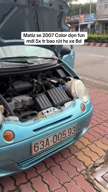 Daewoo Matiz SE 2007 Xanh. Mua bán Ô tô tại Huyện Dầu Tiếng Bình Dương được đăng bởi Đào Tấn hình 2