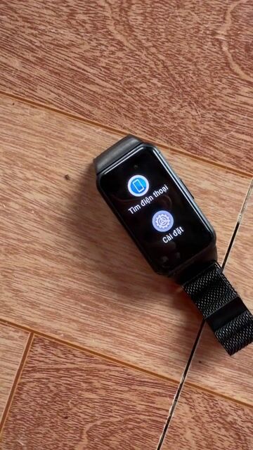 Honor Band 6 Đen. Mua bán Thiết bị đeo thông minh tại Huyện Sơn Động Bắc Giang được đăng bởi Nguyễn Đức khải  hình 1