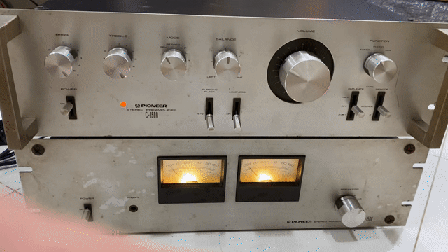 Pre + Pow hiệu Pioneer C-1500 M-1500 màu bạc. Mua bán Tivi, Âm thanh tại Thành phố Biên Hòa Đồng Nai được đăng bởi Nguyễn Hùng Phương Trí hình 1