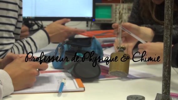 Professeur, plus qu'un métier, une passion.