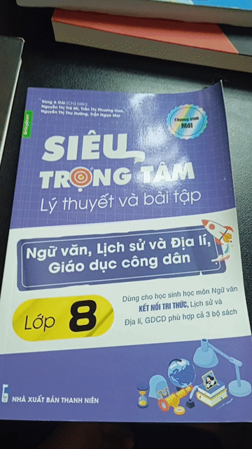 Sách giáo khoa Siêu trọng tâm Lớp 8. Mua bán Sách tại Huyện Bình Lục Hà Nam được đăng bởi Lê Mai Hương hình 1