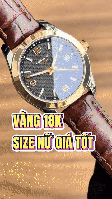 Đồng hồ cơ nữ Longines Conquest Classic. Mua bán Đồng hồ tại Huyện Thanh Trì Hà Nội được đăng bởi Dung Đồng Hồ Chính Hãng Cũ hình 1