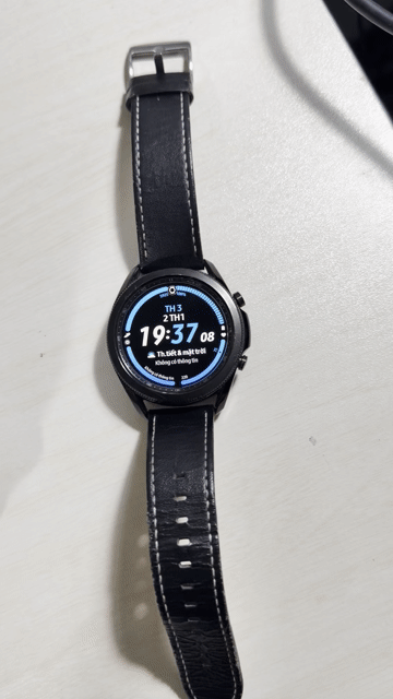 Samsung Galaxy Watch 3 Dây da Đen. Mua bán Thiết bị đeo thông minh tại Quận Ngũ Hành Sơn Đà Nẵng được đăng bởi Trương thanh tùng hình 1