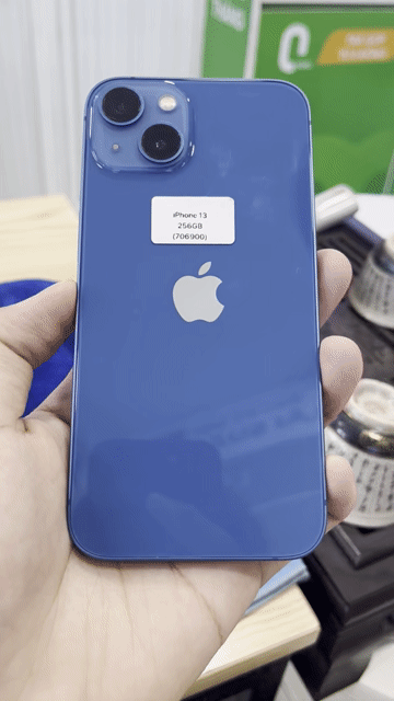 Apple iPhone 13 256GB Xanh dương. Mua bán Điện thoại tại Quận Ngô Quyền Hải Phòng được đăng bởi TRAN SONG HA hình 1
