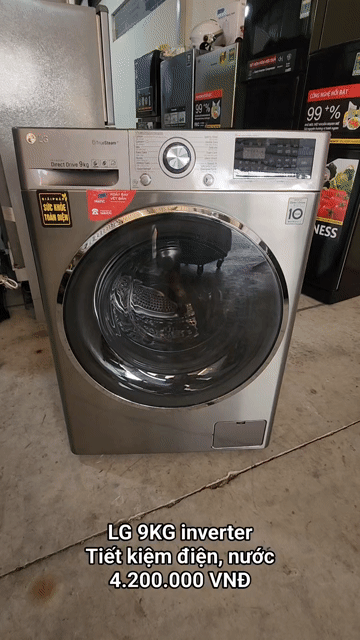 Máy giặt LG 9KG Đã qua sử dụng. Mua bán Máy giặt tại Thành phố Sóc Trăng Sóc Trăng được đăng bởi Điện Lạnh Hoàng Khải hình 1