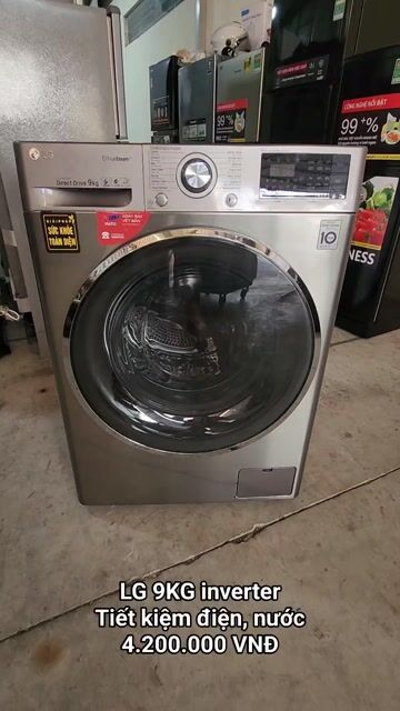 Máy giặt LG 9KG Đã qua sử dụng. Mua bán Máy giặt tại Thành phố Sóc Trăng Sóc Trăng được đăng bởi Điện Lạnh Hoàng Khải hình 1