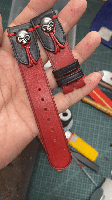 Dây đồng hồ Da Handmade 20mm. Mua bán Phụ kiện thời trang khác tại Huyện Hóc Môn Tp Hồ Chí Minh được đăng bởi Phu hình 1