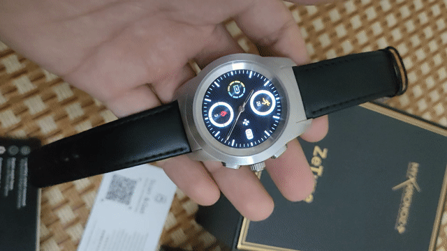đồng hồ thông minh MyKronoz ZeTime Đen. Mua bán Thiết bị đeo thông minh tại Huyện Thanh Hà Hải Dương được đăng bởi uy tín 34 hình 1