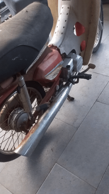 Honda Dream màu Đỏ. Mua bán Xe máy tại Quận Ninh Kiều Cần Thơ được đăng bởi Sơn Nguyễn hình 1