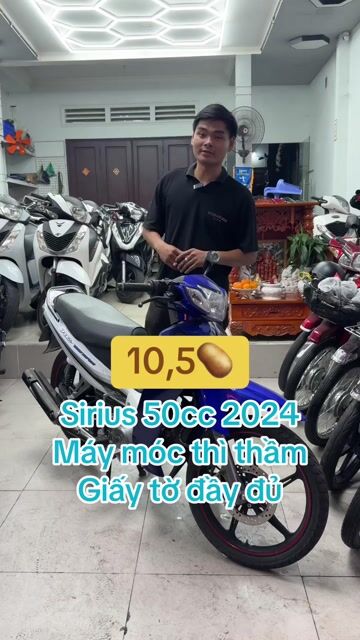 Sirius 50cc 2024 máy êm ru. Mua bán Xe máy tại Thành phố Thủ Đức Tp Hồ Chí Minh được đăng bởi Lê Hạnh hình 1