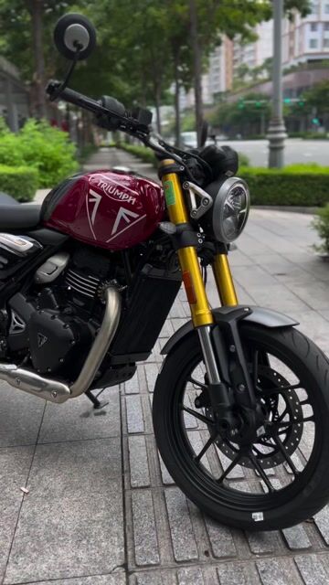 Triumph Speed 400 Đỏ/Đen. Mua bán Xe máy tại Thành phố Thủ Đức Tp Hồ Chí Minh được đăng bởi Tùng Nguyễn Triumph hình 1