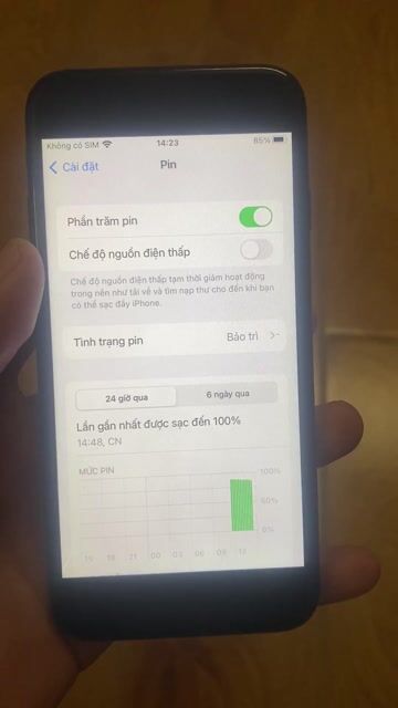 Apple iPhone 7 128GB Đen Đã sử dụng. Mua bán Điện thoại tại Quận Long Biên Hà Nội được đăng bởi Minh Đức hình 1