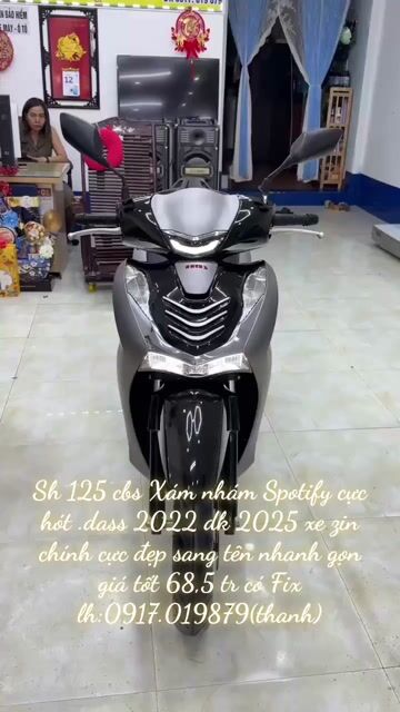 Honda SH 125 CBS 2022 Xám nhám. Mua bán Xe máy tại Thành phố Vũng Tàu Bà Rịa - Vũng Tàu được đăng bởi XE MÁY BẢO THANH  TPVŨNG TÀU hình 1