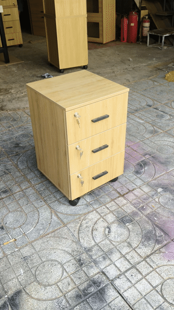 Tủ hồ sơ mini Gỗ Vàng gỗ 60cm. Mua bán Đồ dùng văn phòng tại Quận 3 Tp Hồ Chí Minh được đăng bởi Trần Thị Mỹ Duyên  hình 1