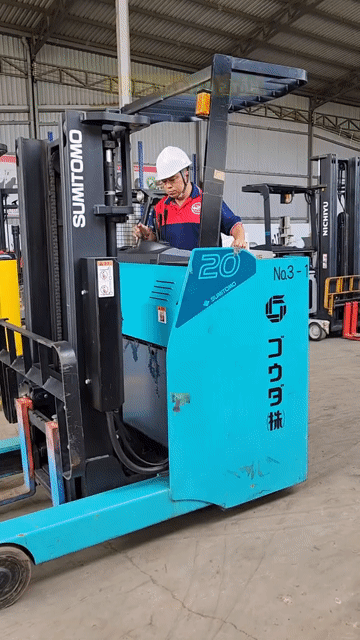 Xe nâng điện đứng lái 2 tấn Sumitomo Nhật Bản. Mua bán Phương tiện khác tại Quận Bình Tân Tp Hồ Chí Minh được đăng bởi Xe Nâng Khuê Đăng hình 1