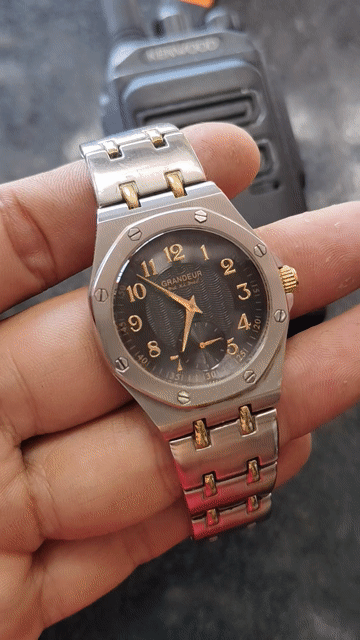 Đồng hồ Grandeur Nam Thép không gỉ. Mua bán Đồng hồ tại Huyện Tuy Phước Bình Định được đăng bởi Bảy Xà Beng hình 1