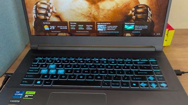 MSI Thin 15 B13UC i7-13620H 16GB/512GB RTX 3050. Mua bán Laptop tại Quận Bình Tân Tp Hồ Chí Minh được đăng bởi Trần Trọng Phúc hình 1