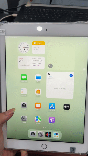Apple iPad Gen 5 32GB Bạc. Mua bán Máy tính bảng tại Quận Hai Bà Trưng Hà Nội được đăng bởi Gia Đồng hình 1