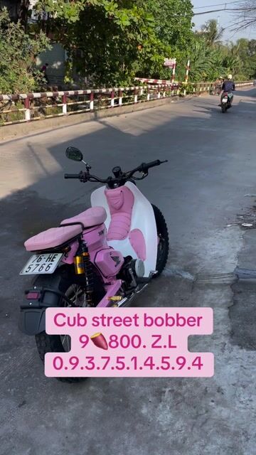 Cub độ cafe street bobber. Mua bán Xe máy tại Quận Bình Tân Tp Hồ Chí Minh được đăng bởi Nguyễn Trần Khắc Trường hình 1