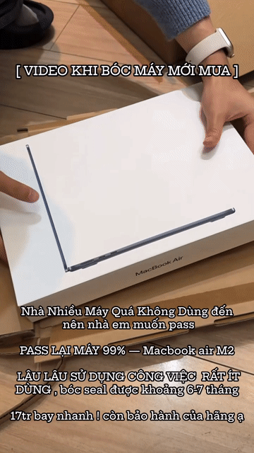 MacBook Air M2, RAM 16GB, SSD 256GB, 13 inch. Mua bán Laptop tại Huyện Sông Hinh Phú Yên được đăng bởi tấn hùng nguyễn hình 1
