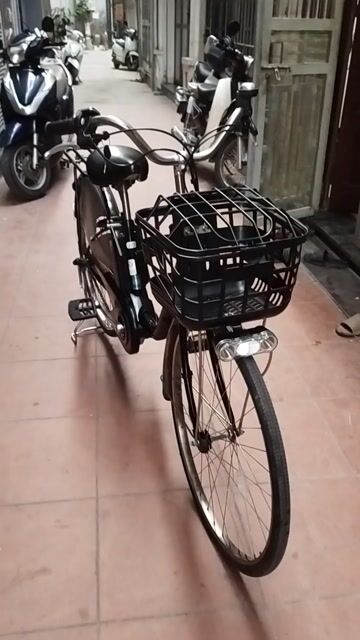 Xe đạp điện Panasonic Đen. Mua bán Xe đạp tại Quận Long Biên Hà Nội được đăng bởi Trần Nghi hình 1