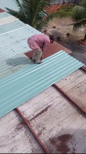 Dịch vụ thi công mái tôn khung thép. Dịch vụ tại Thành phố Dĩ An Bình Dương được đăng bởi Cơ khí Tấn Vũ  hình 1