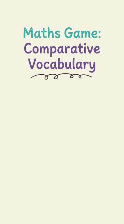 Watch: Tower Showdown: Comparing Quantities Maths Activity for Reception